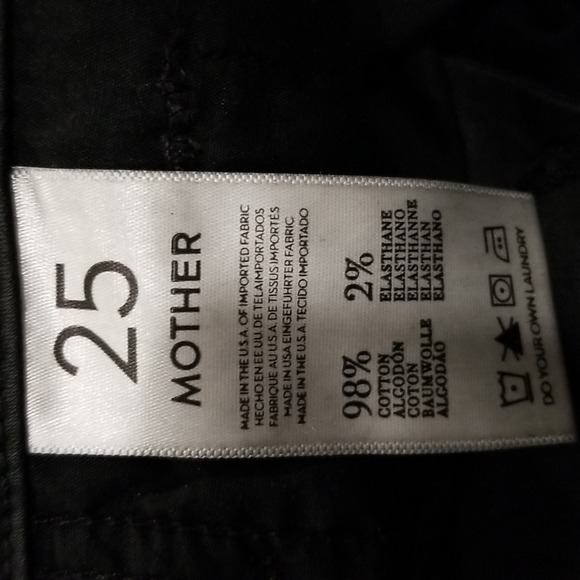Mother Crop zip Muse coated jeans - Picture 3 of 7
